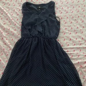 Navy blue dress